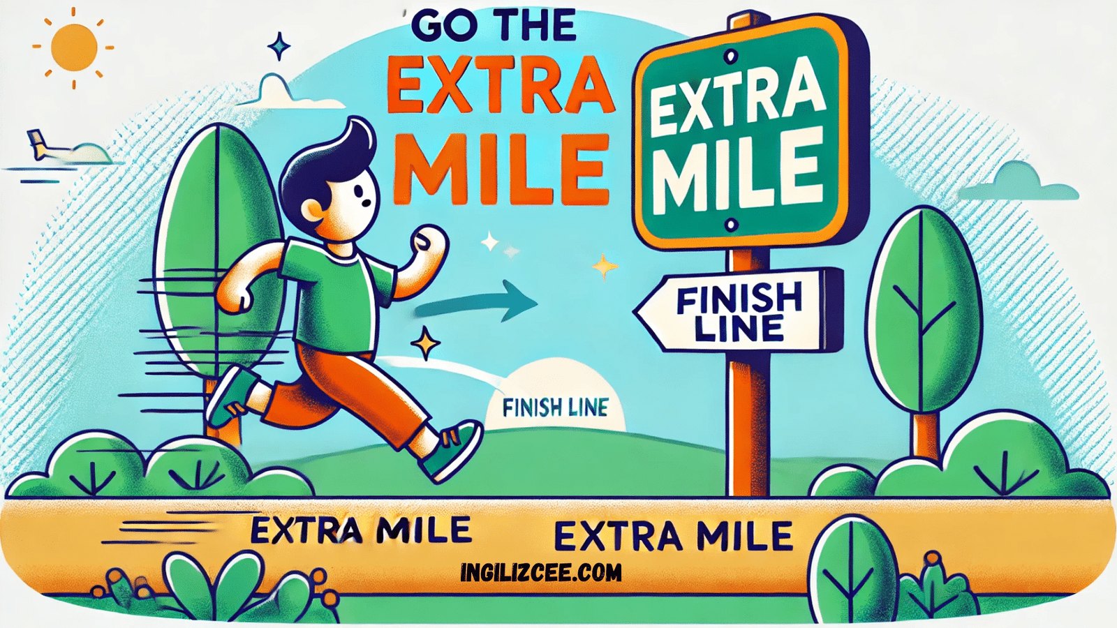 Go the Extra Mile ne demek - ingilizcee.com