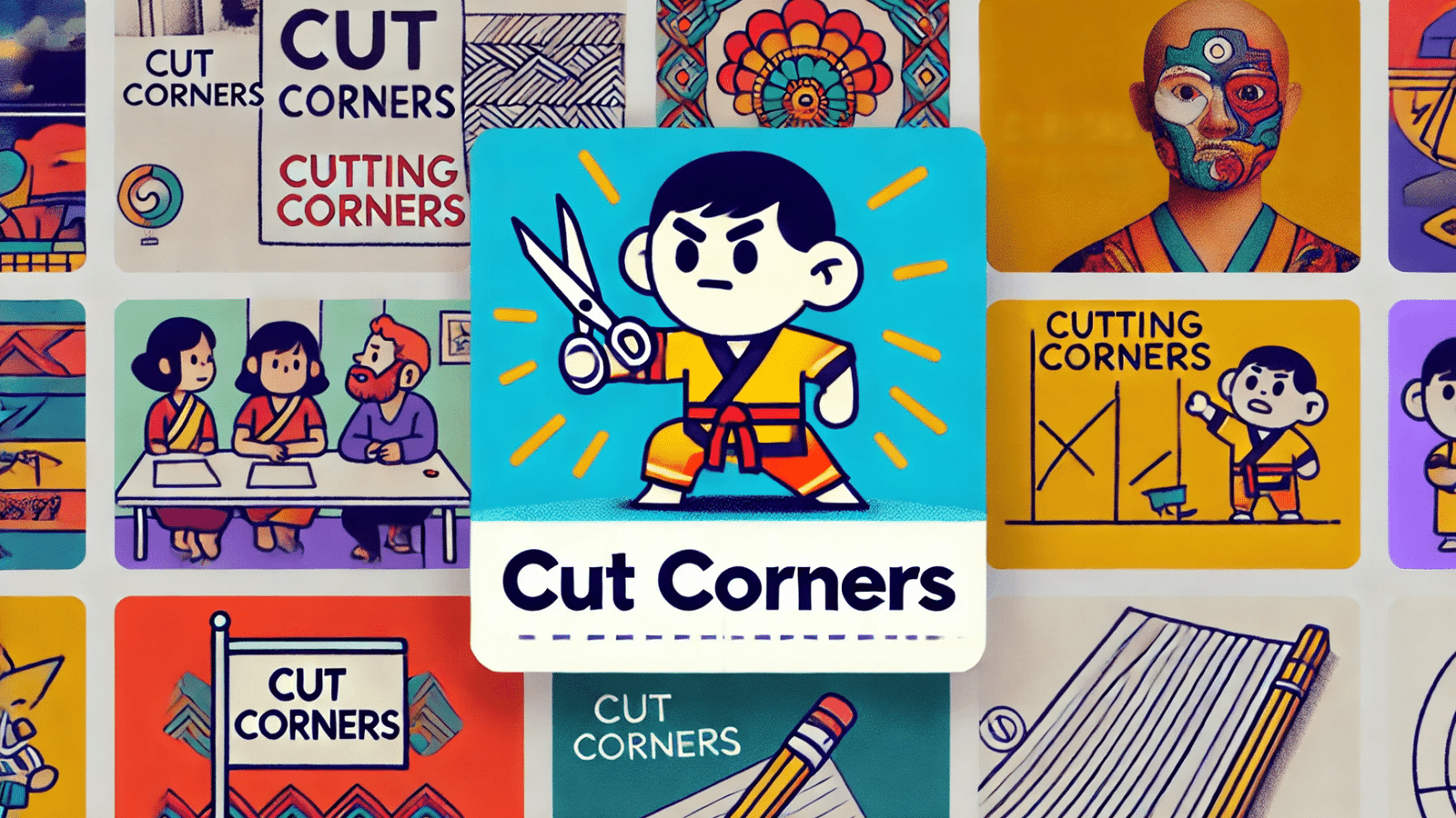 cut corners ne demek ingilizcee önce çıkan görsel