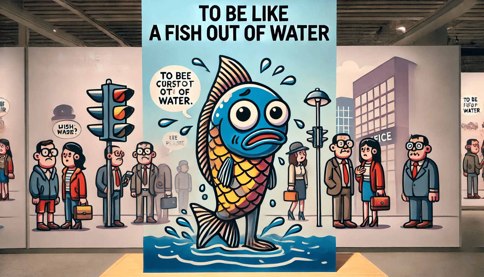 İngilizce'de To Be Like a Fish Out of Water ne demek - ingilizcee.com