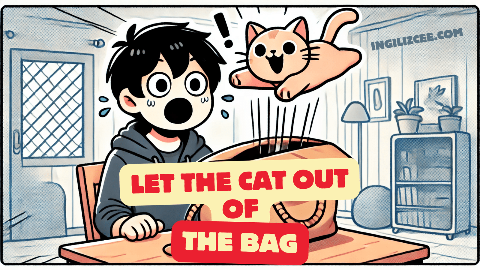 let the cat out of the bag ne demek ingilizcee.com