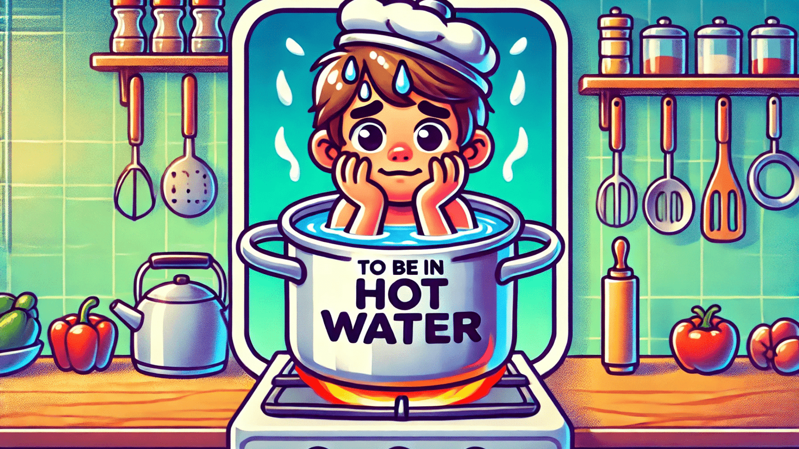 to be in hot water ne demek ingilizcee.com